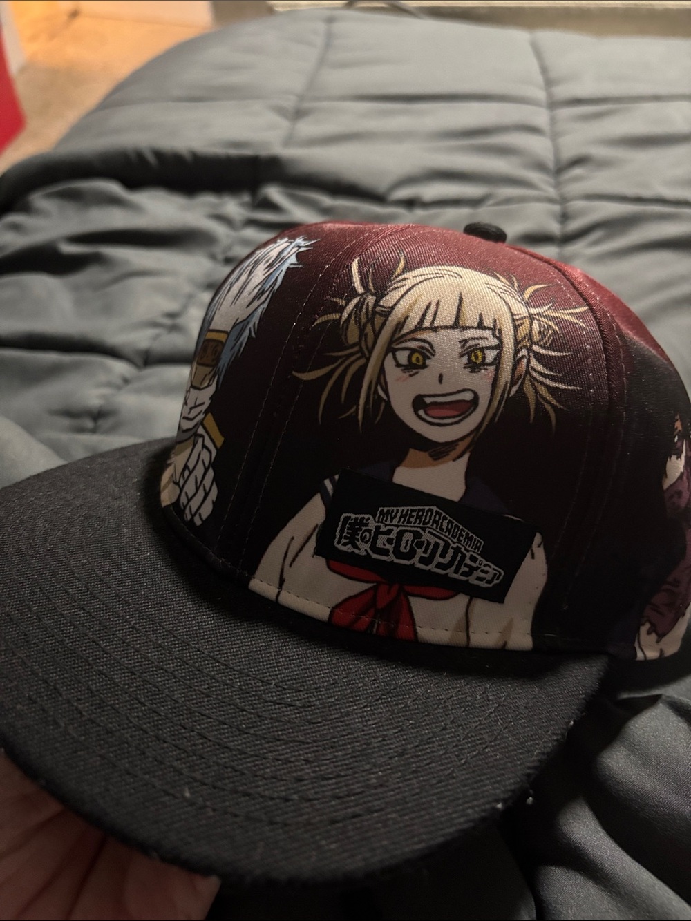 My Hero Academia League of Villains Snapback Hat Youth Adjustable Anime Cap